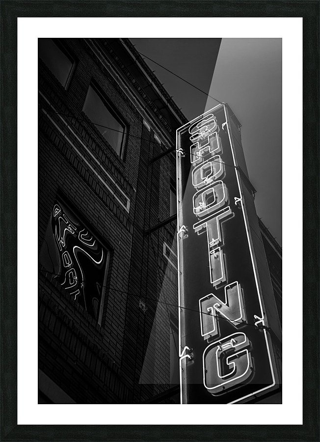 The Shot Picture Frame print