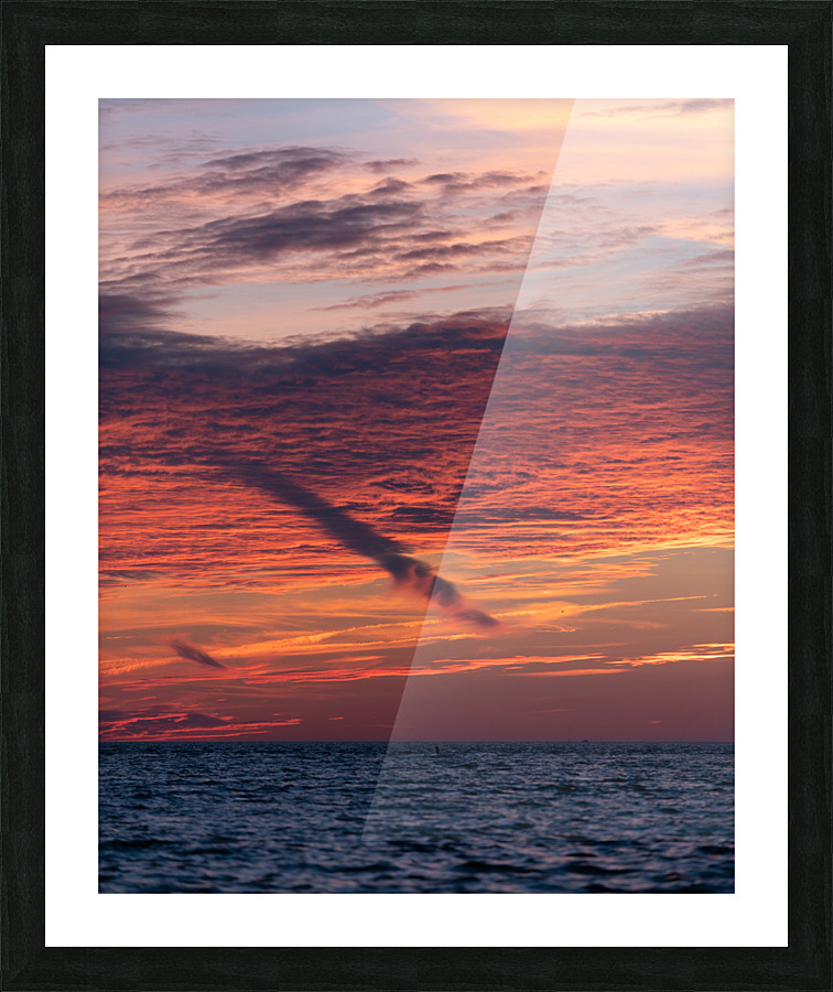 Fire Picture Frame print