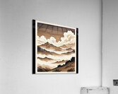 Ink brush landscape 2 Acrylic Print