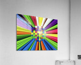  Multicolored weave Acrylic Print