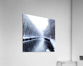Driving on in winter  Acrylic Print