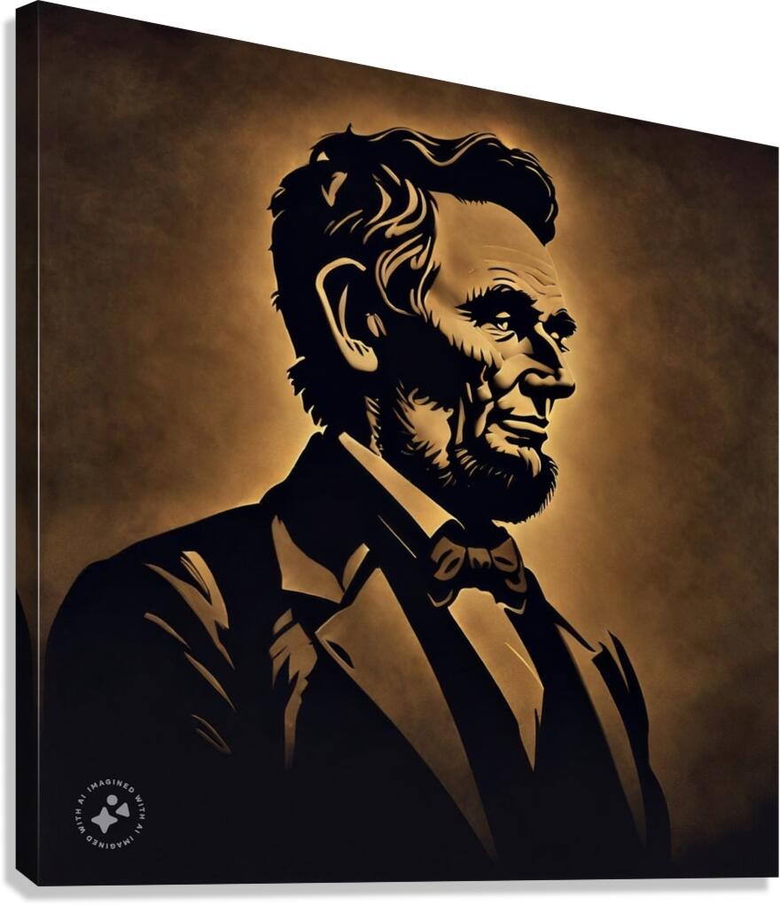 Abraham Lincoln  Canvas Print