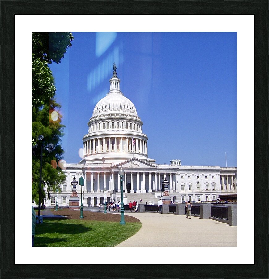 Capitol Building  Picture Frame print