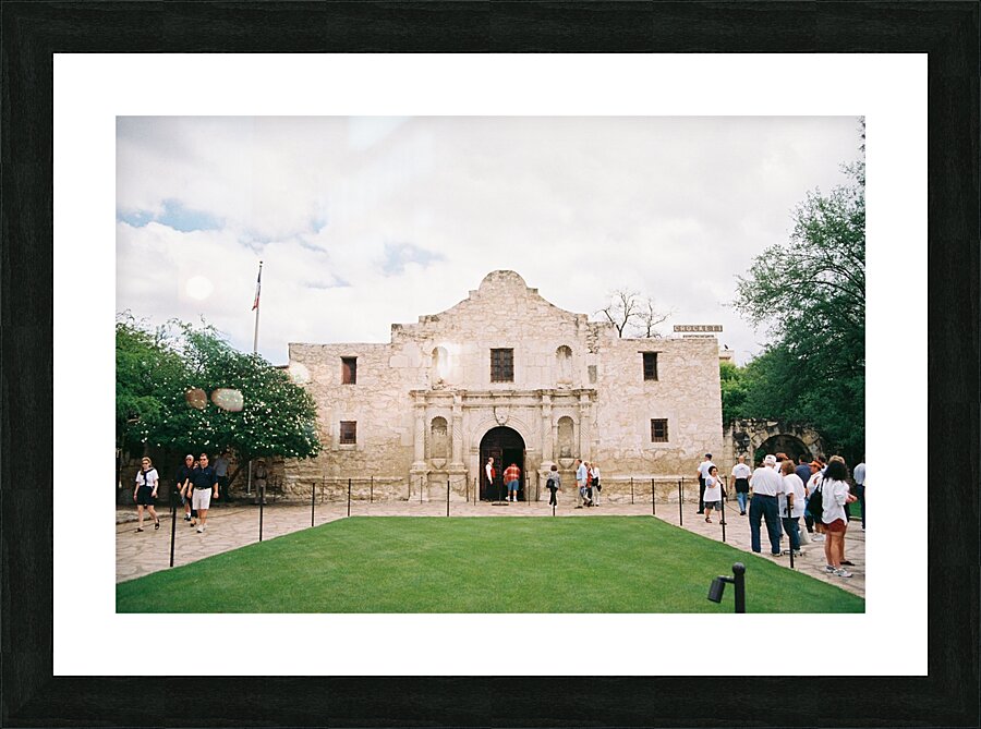 The Alamo Picture Frame print