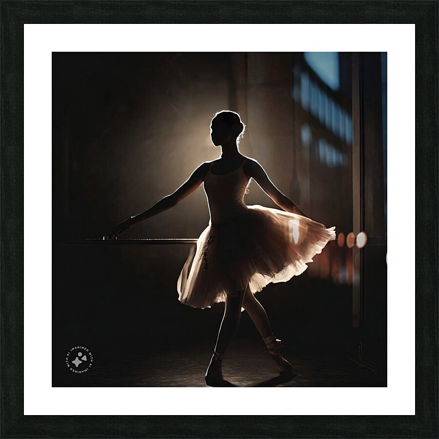 Ballerina 1 Picture Frame print