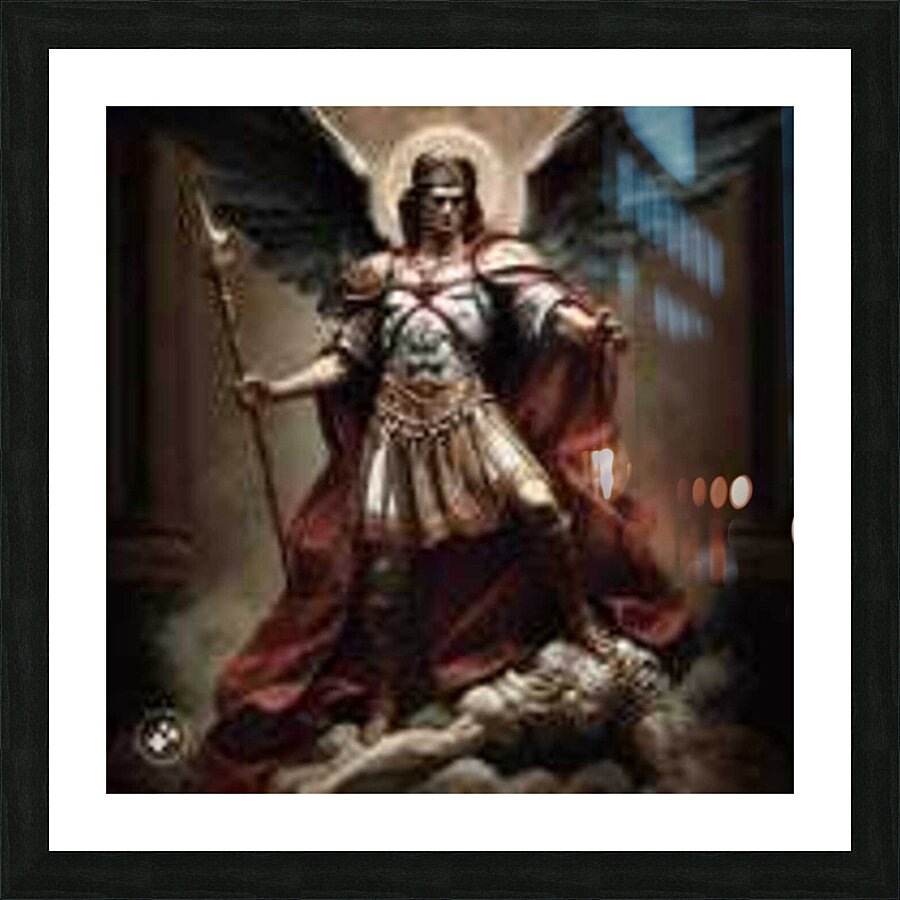 Saint Michael  Picture Frame print