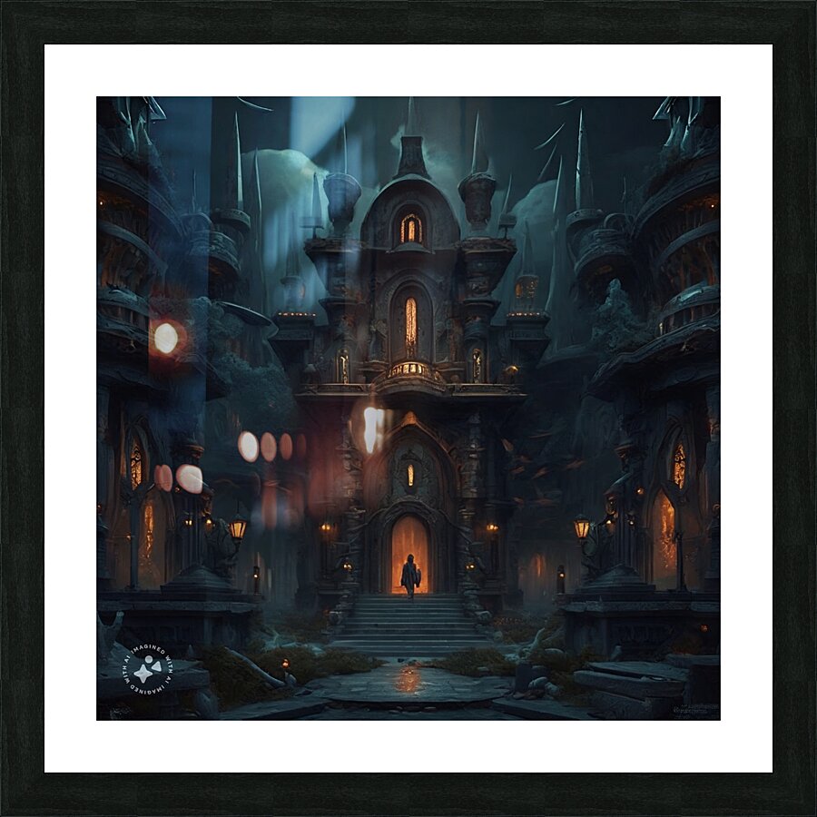 Dark Fortress 2 Picture Frame print