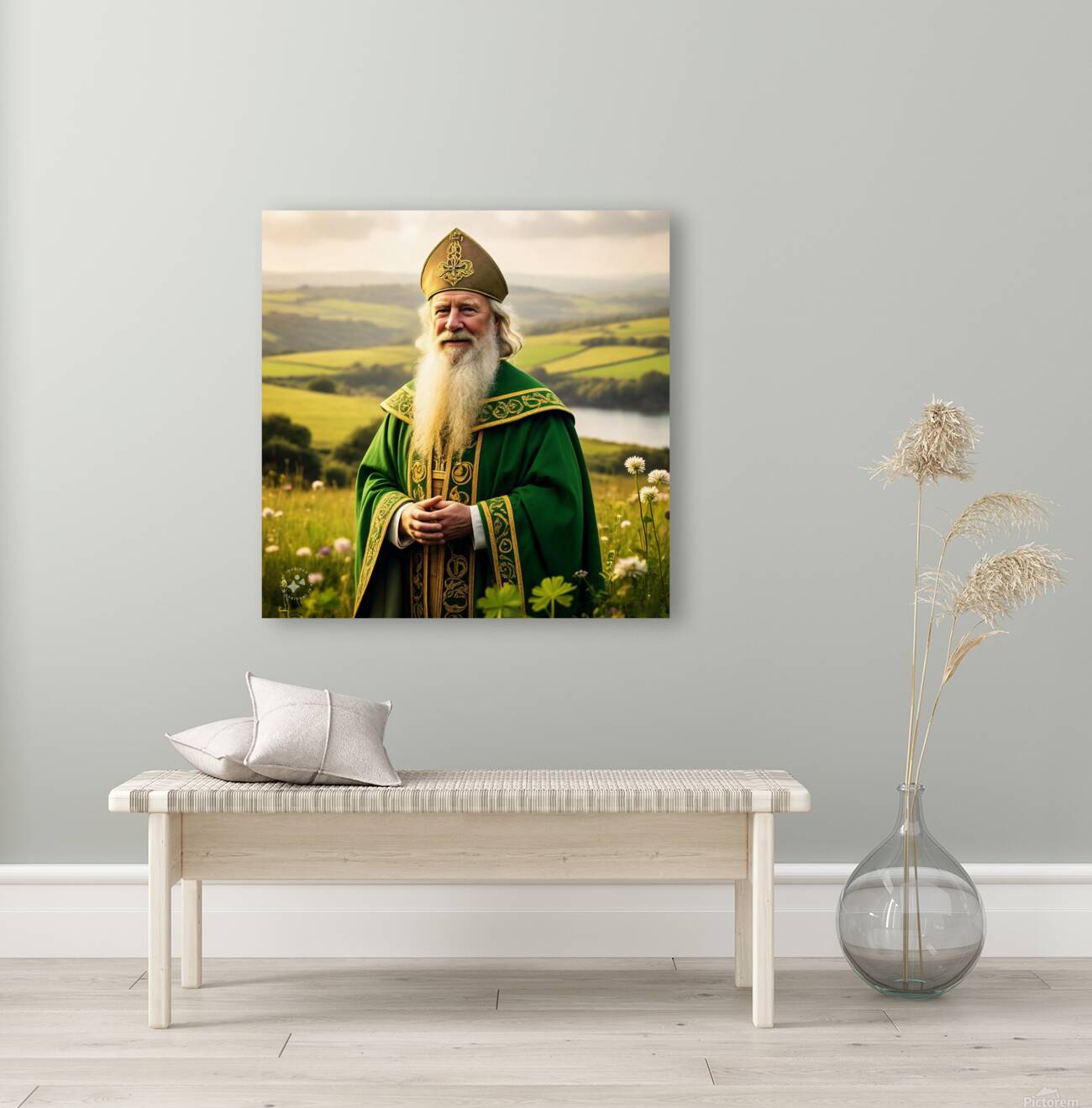 Saint Patrick AI Reproduction