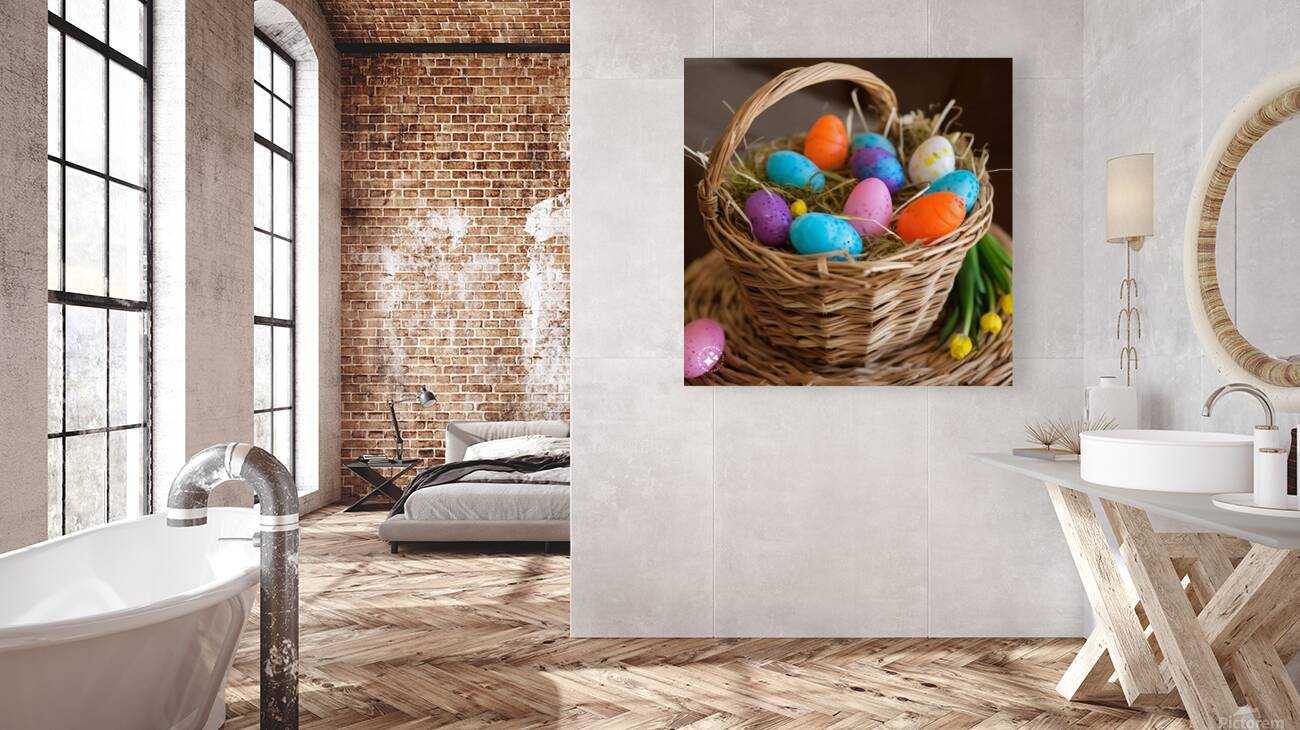 Easter basket Reproduction