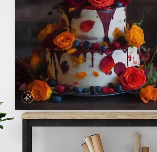 Valentines Day Cake AI by SgtPro