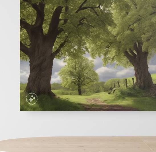 Lush green forest AI by SgtPro