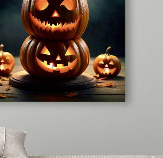 AI stack of Jack O Lanterns by SgtPro