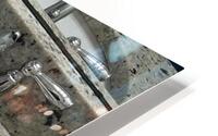 Cat in sink HD Metal print