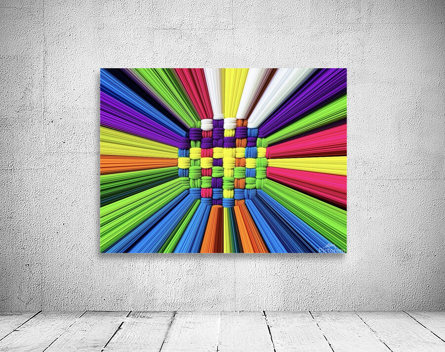  Multicolored weave Wall Preview