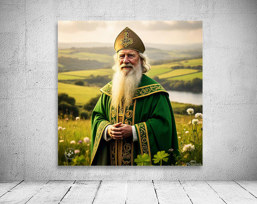 Saint Patrick AI Wall Preview