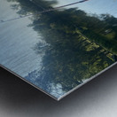 A day on the lake  Metal print