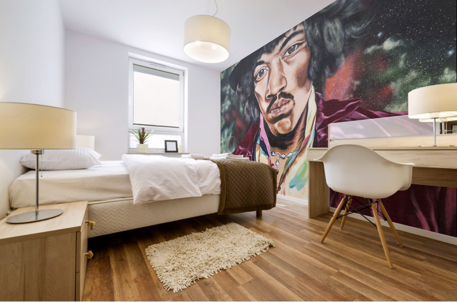 Jimi Hendrix - Supernatural Mural print