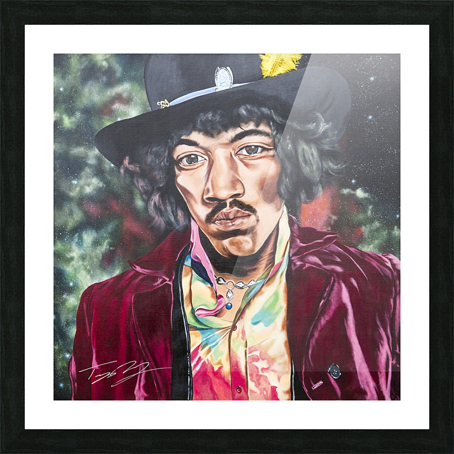 Jimi Hendrix - Supernatural Picture Frame print