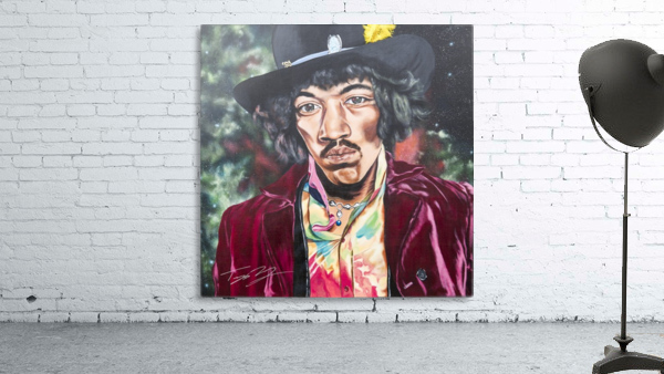 Jimi Hendrix - Supernatural Wall Preview