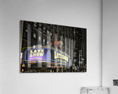 Dave Letterman Marquee Acrylic Print