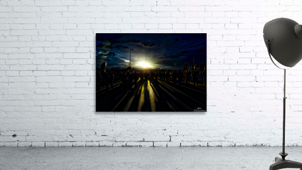 Fans Into The Sunset Wall Preview