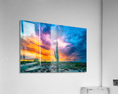 Color Explosion Acrylic Print