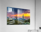 Into Clouds Acrylic Print