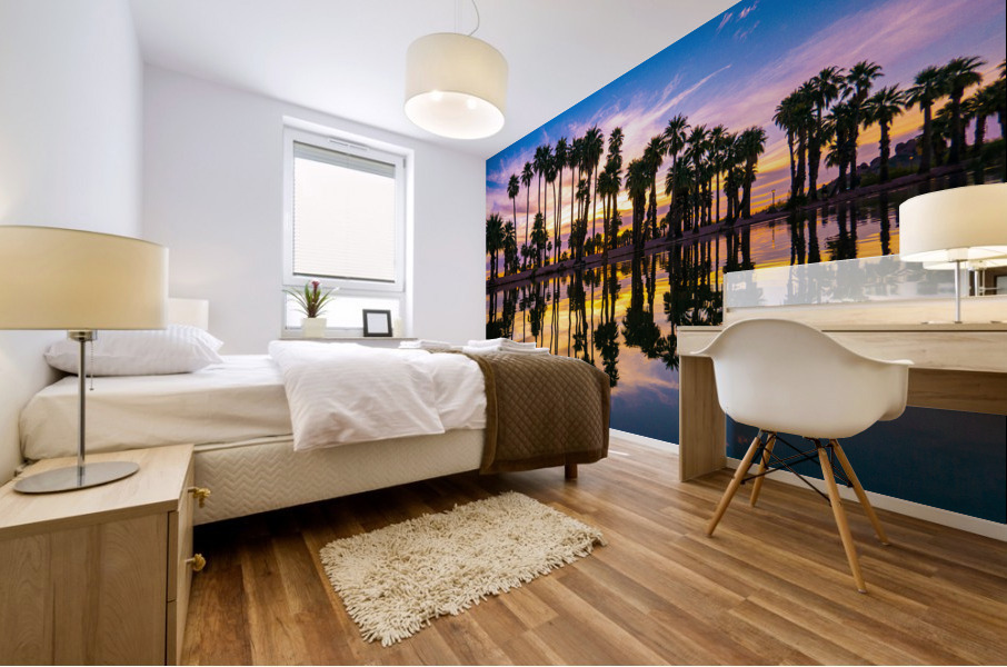 Over the Waters Mural print