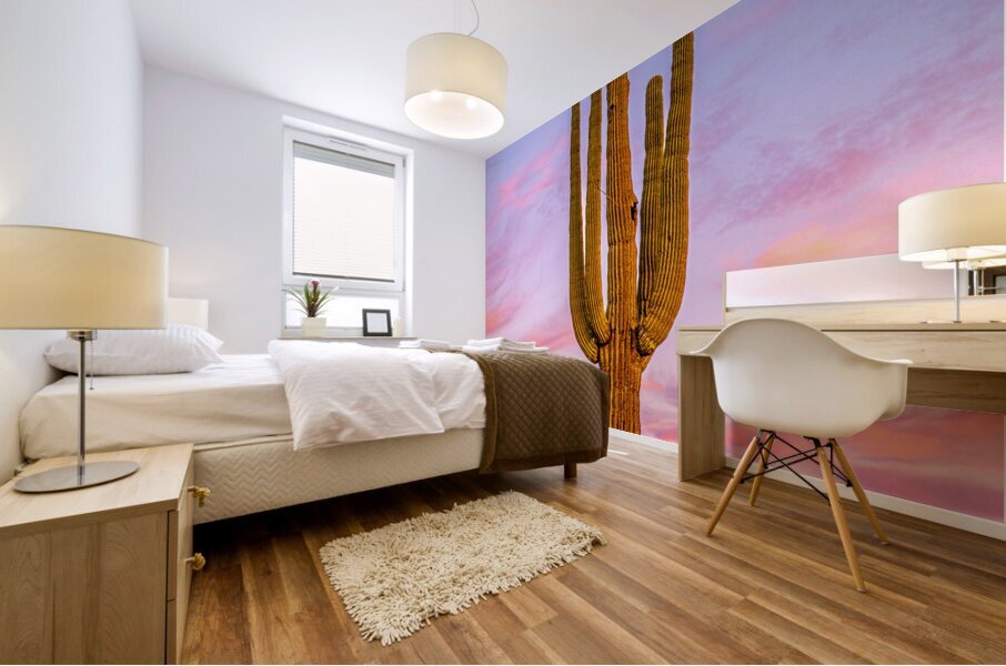Reaching for the Moon Mural print