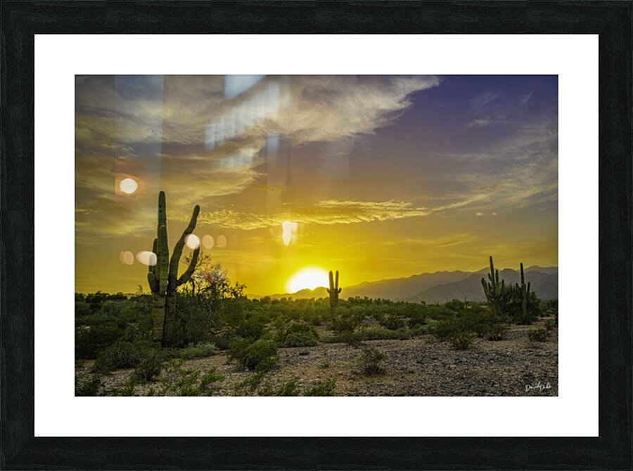 Sunset Over Verrado Picture Frame print
