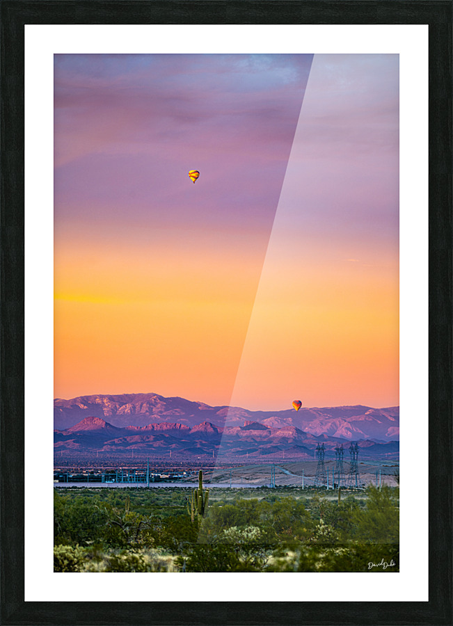 Coming Down Picture Frame print