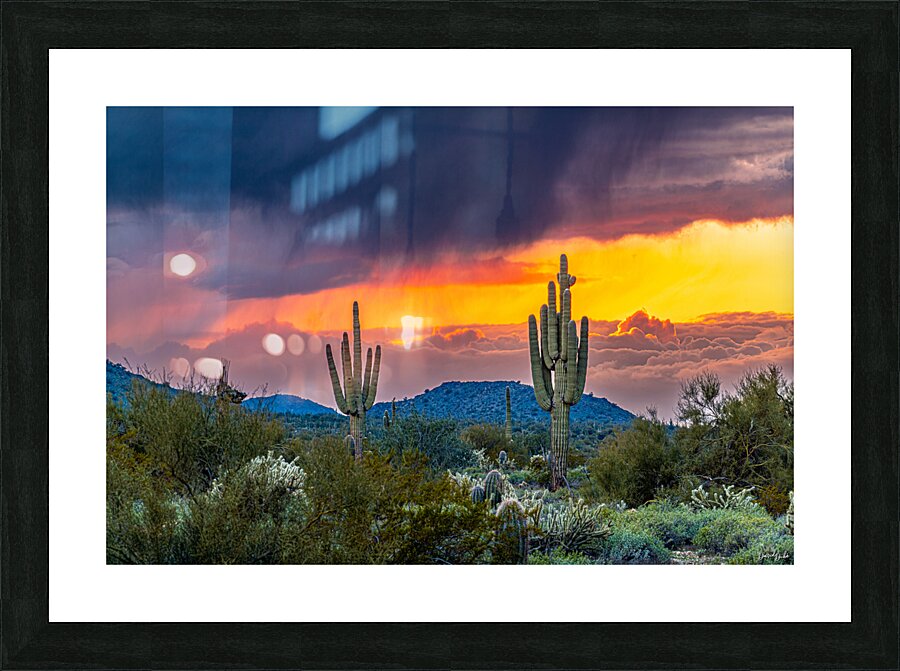 Into Clouds Picture Frame print