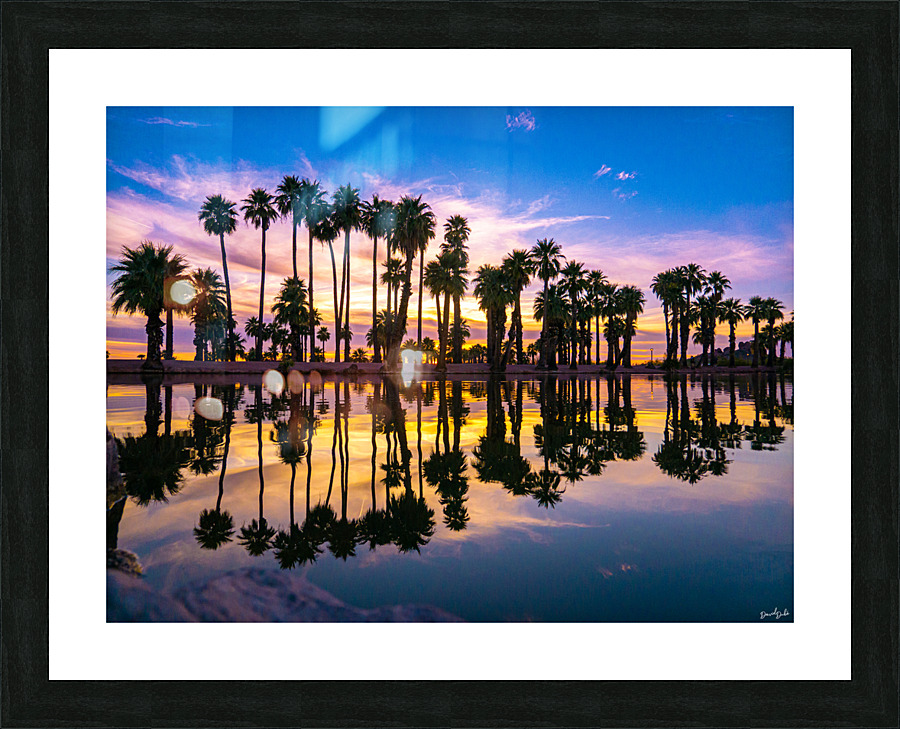 Over the Waters Picture Frame print