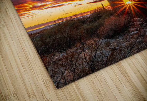 Setting Sun at Lost Dog SoapBoxintheSky puzzle