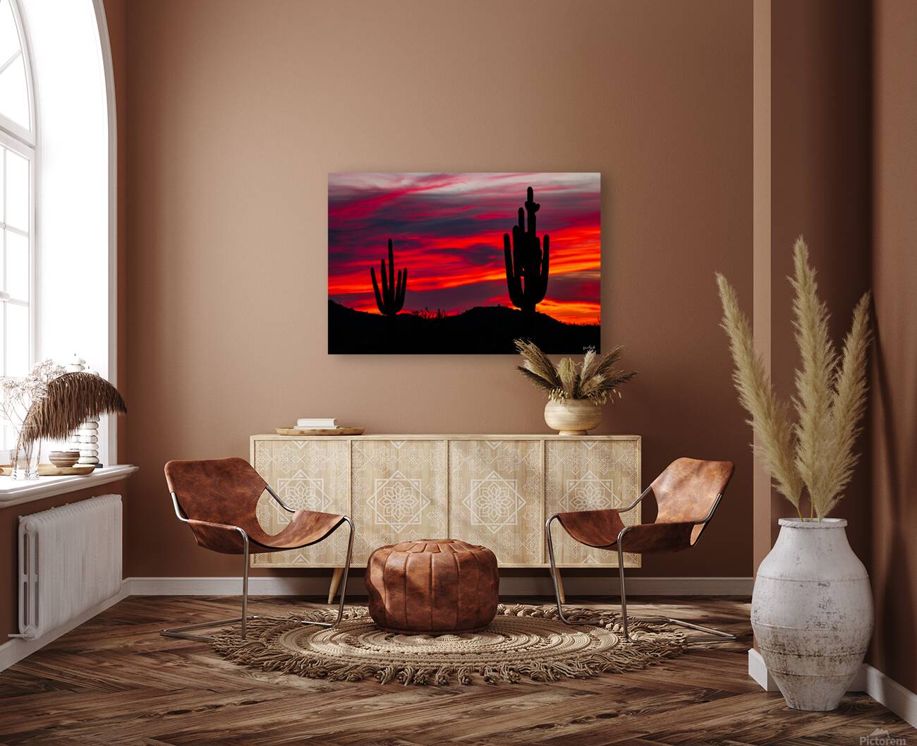 Red Dusk Reproduction