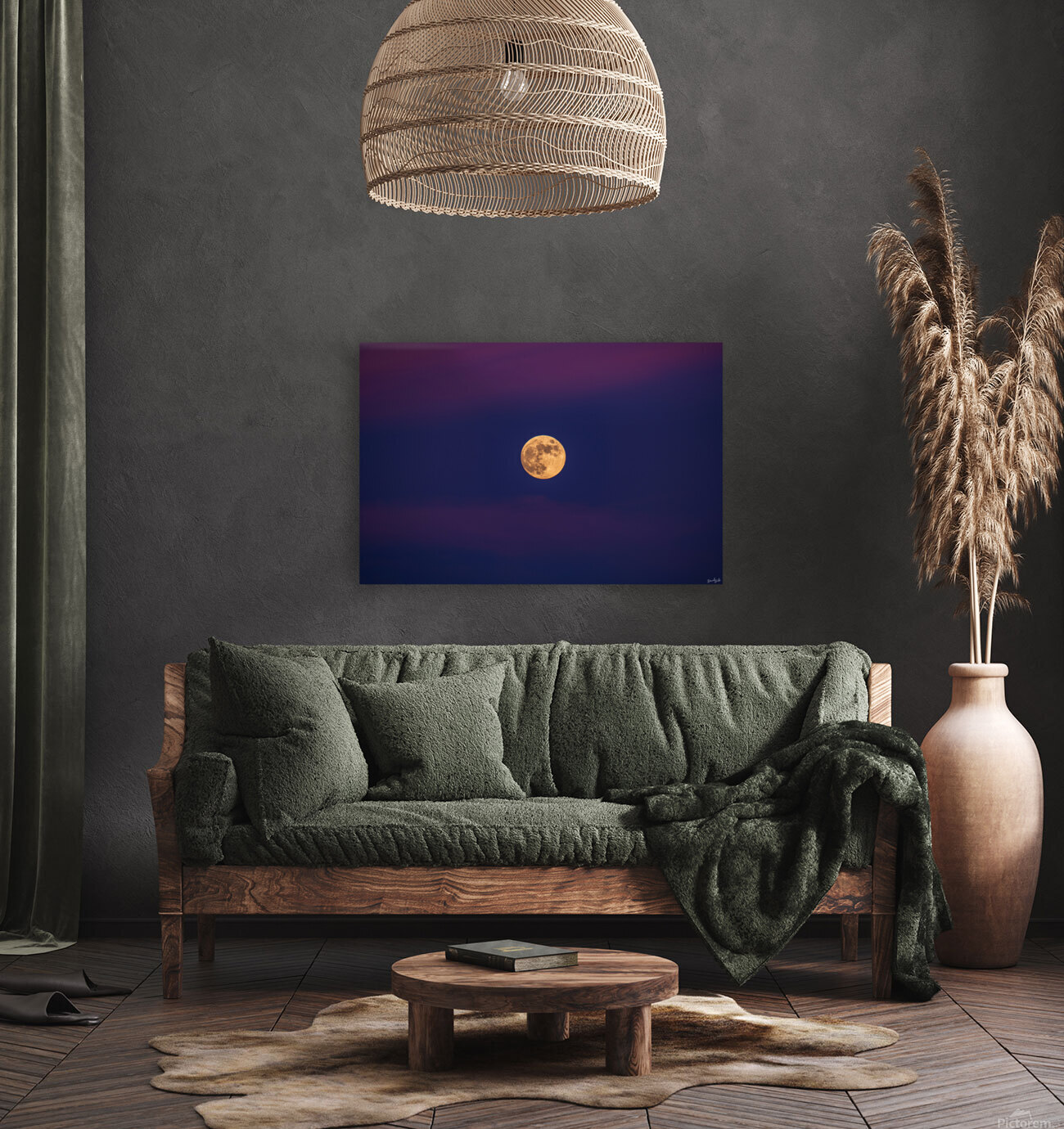 Magnificent Moon Reproduction