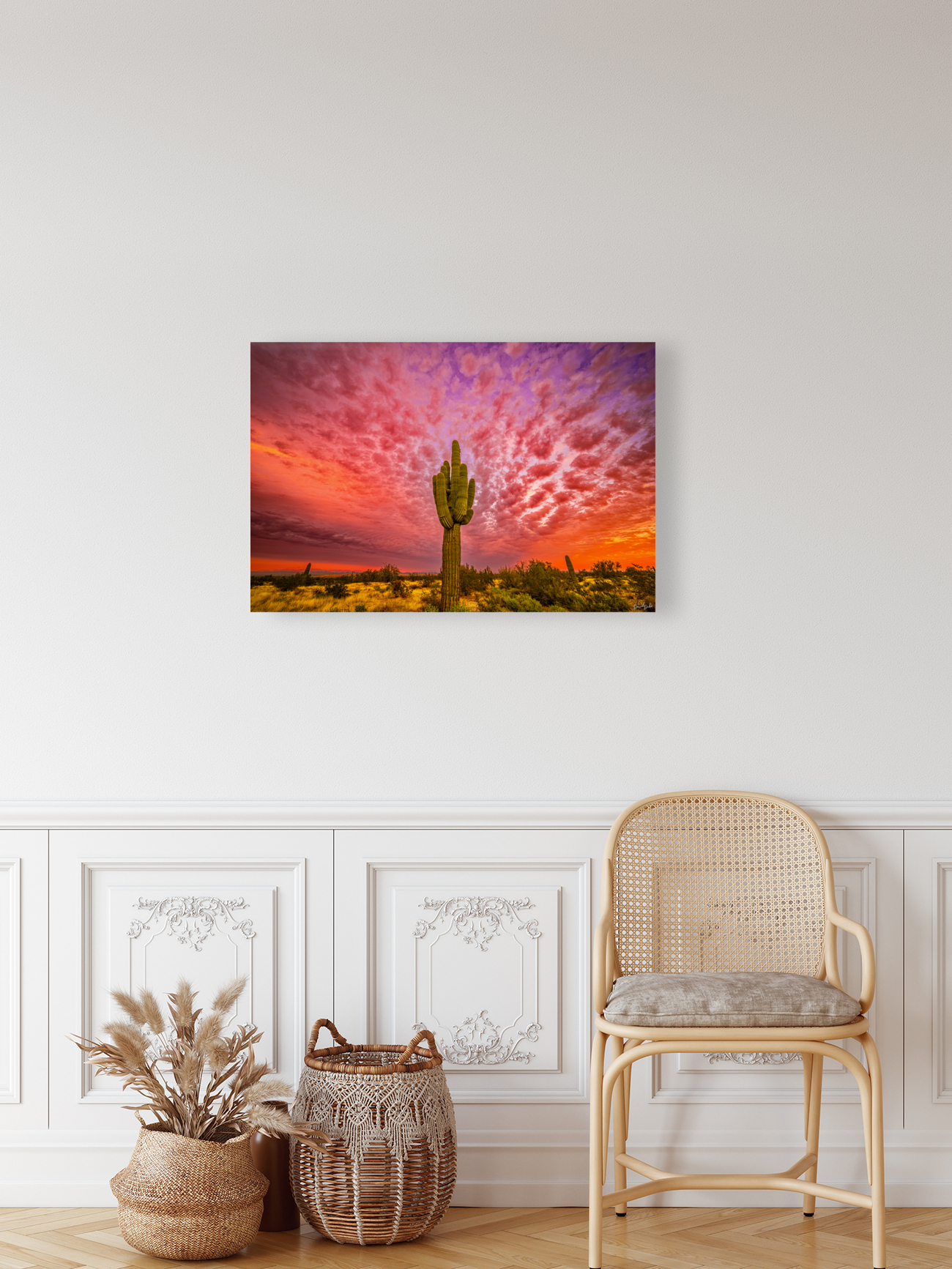 Skies Ablaze Reproduction