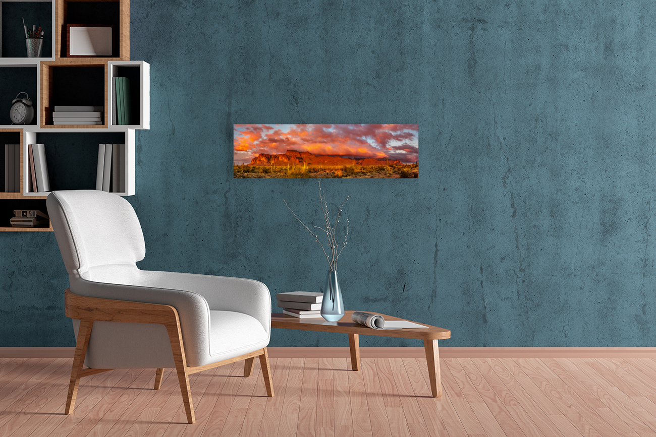 Superstition Panoramic Reproduction