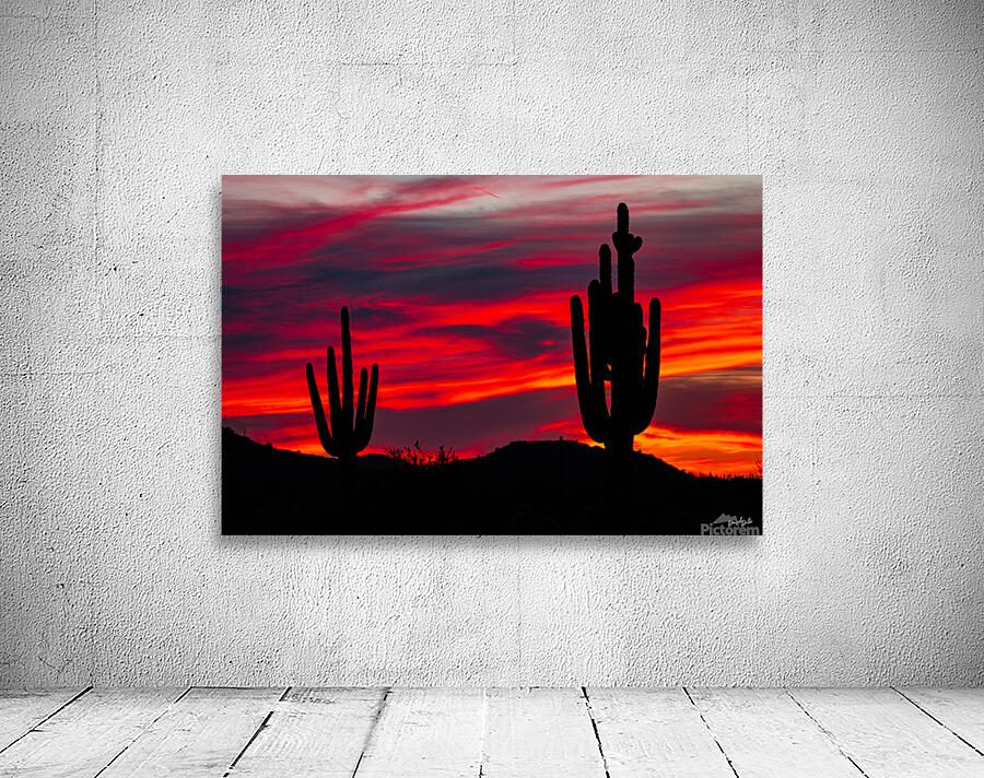 Red Dusk Wall Preview