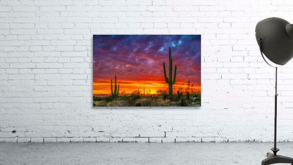 Burning Sunset Wall Preview