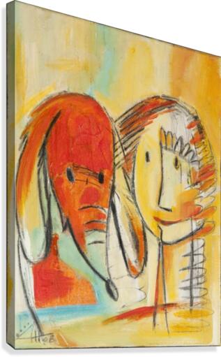 From the series of: Birds and Beasts Canvas Print