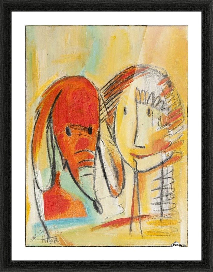 From the series of: Birds and Beasts Picture Frame print