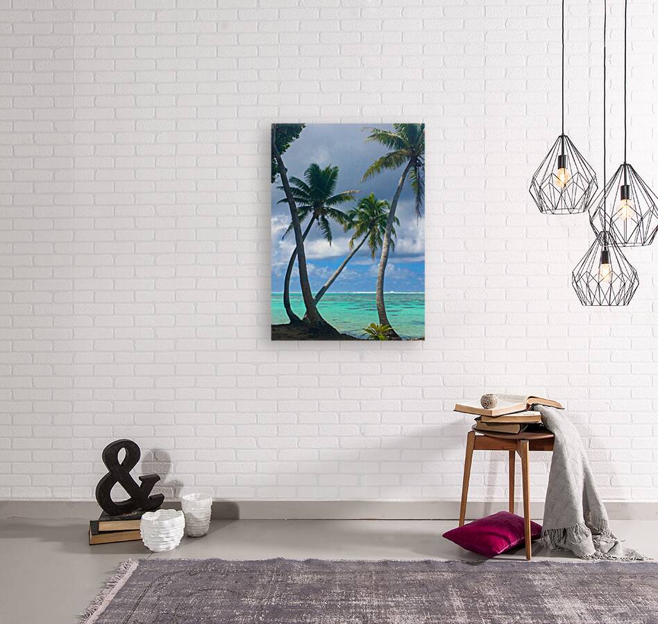 Motu Mahaea Palms Reproduction