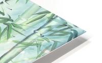 Bamboo Forest - green HD Metal print
