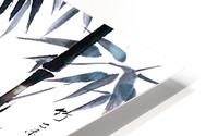 Bamboo with Stone  HD Metal print