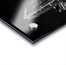 olympic cauldron poole plaza at night  vertical 2 Acrylic print