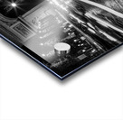 arc de triomphe on champs elysees at night  squar Acrylic print