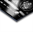 a stained glass window in sacre coeur  horizontal Acrylic print