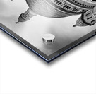 sacre coeur on montmartre  vertical 2472 Christus Acrylic print