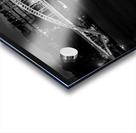 pedestrian bridge over river seine  horizontal 24 Acrylic print